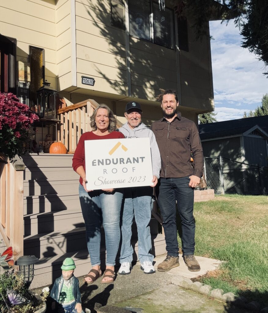 Satisfied Endurant Roofing clients.